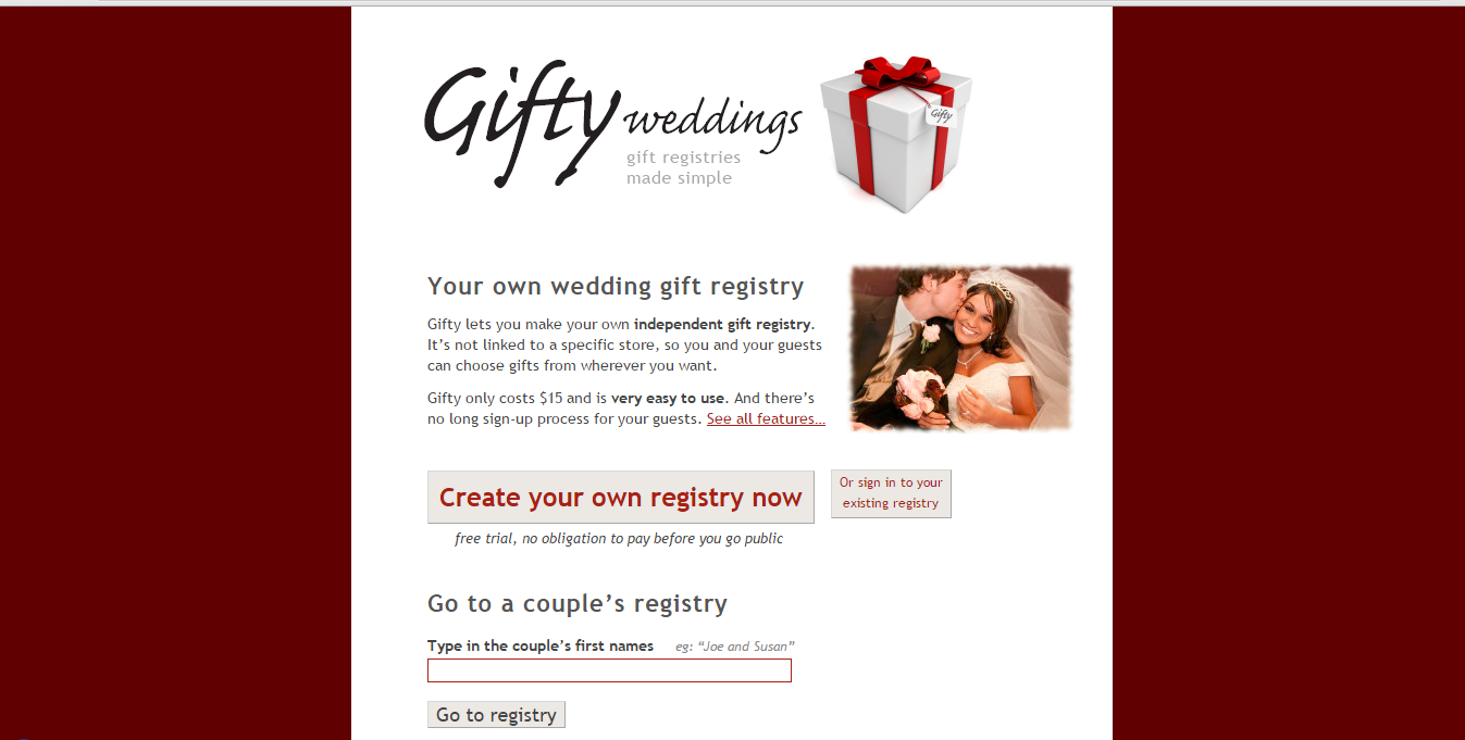 Wedding Registry Checklist