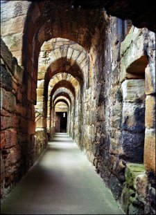 A hallway from history